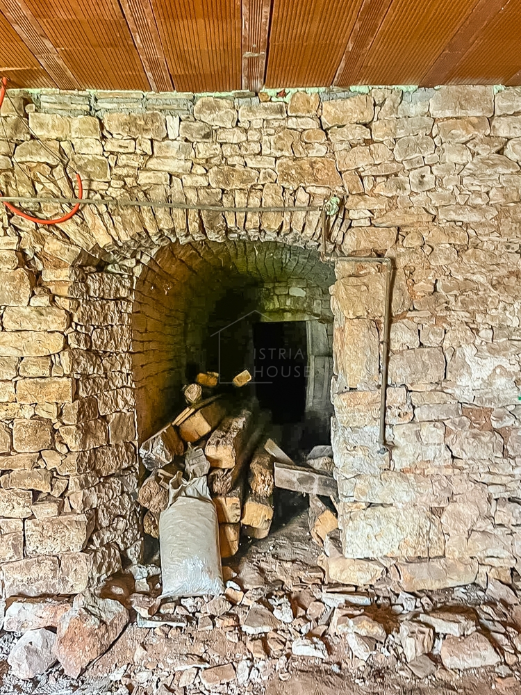 Poreč, okolica, istrska hiša v rohbau fazi