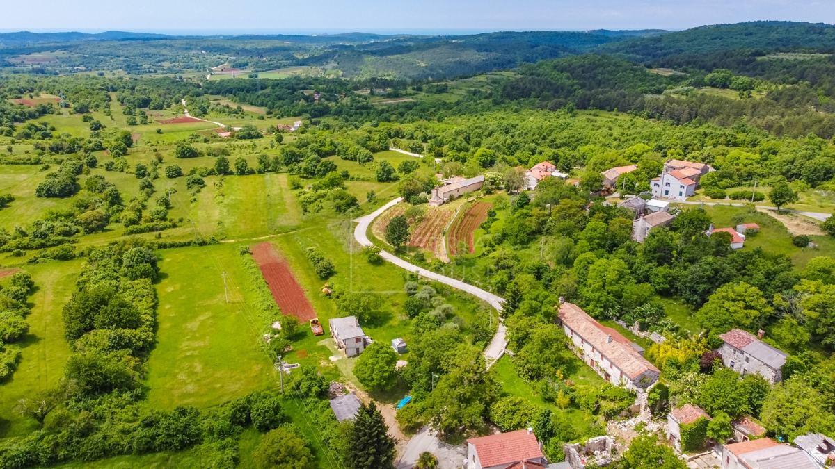 Ekskluzivna, kamnita hiša z veliko parcelo v bližini Oprtlja