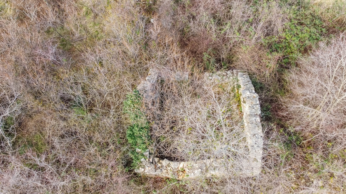 Poreč, okolica, veliko zemljišče z dvema ruševinama