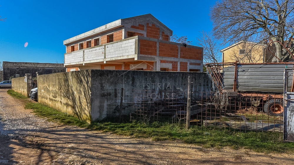 RoRovinj, okolica, dizajnerska vila v izgradnji