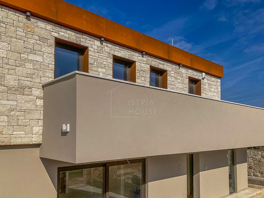 RoRovinj, okolica, dizajnerska vila v izgradnji