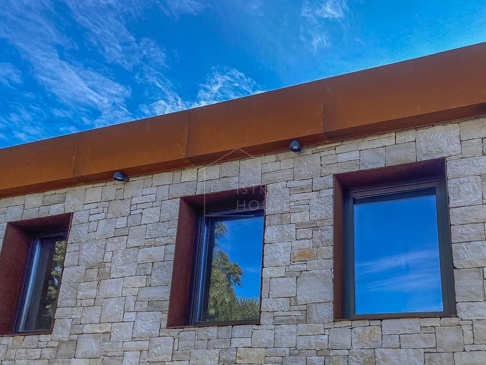 RoRovinj, okolica, dizajnerska vila v izgradnji