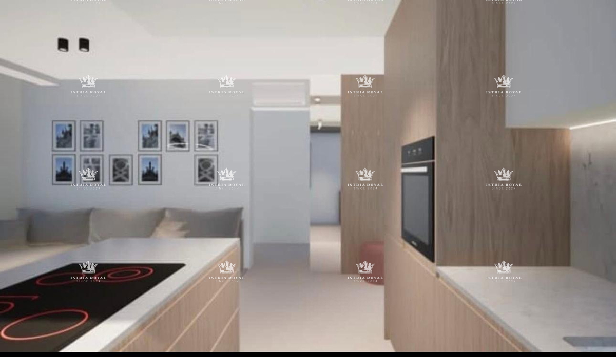 Moderno stanovanje v novogradnji v Umagu, 400 m od morja - 79 m², 2 spalnici + dnevna soba, Istra.