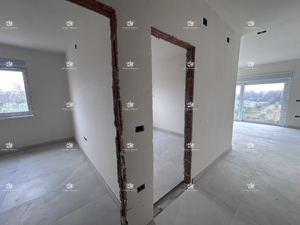 Istra, Umag, stanovanje 64 m2, 2 sobi + dnevna soba, garaža, shramba, bazen, II. nadstropje