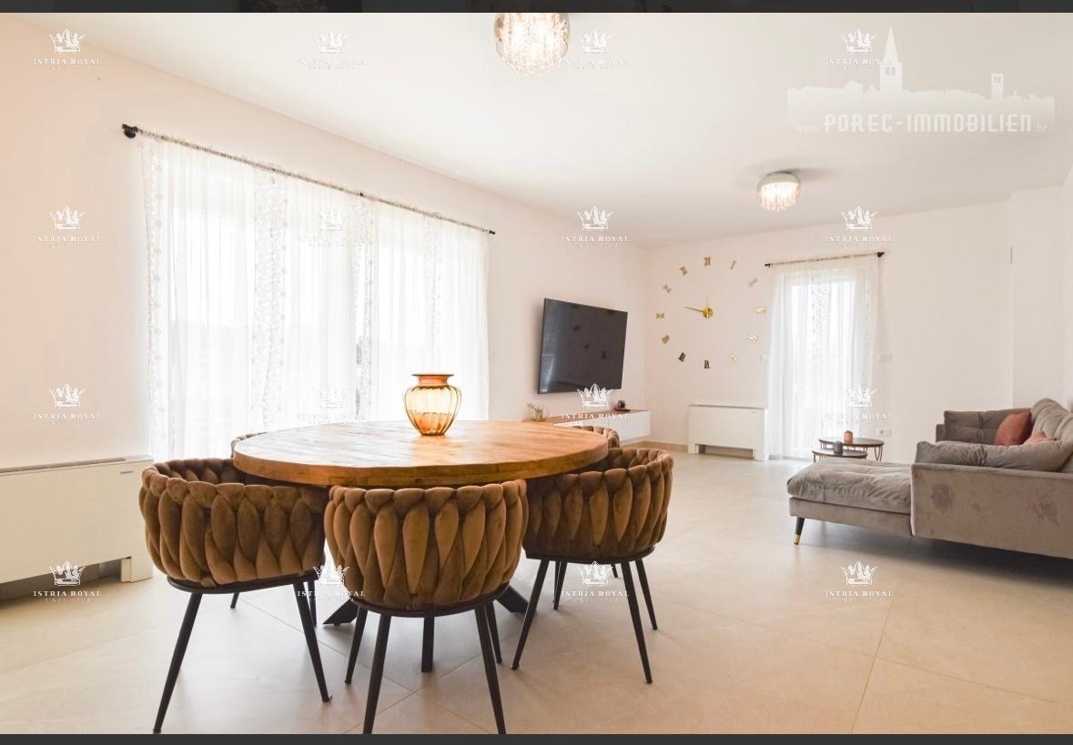 Istra, Poreč, dvoetažni stan 150 m2, prodaja, 3SS+DB, parkirišče, primerno za oddajanje počitniške vile