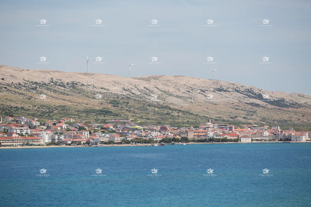 Luksuzna vila z razgledom na morje in bazenom – Pag, 130 m od plaže