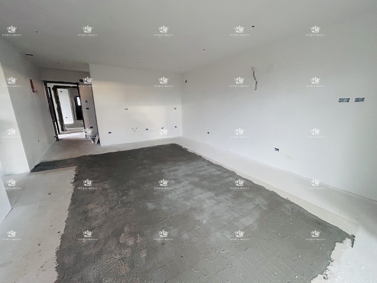 Umag, stanovanje 66 m2, 2 spalnici + dnevni prostor, odprt pogled na morje, parkirno mesto, terasa