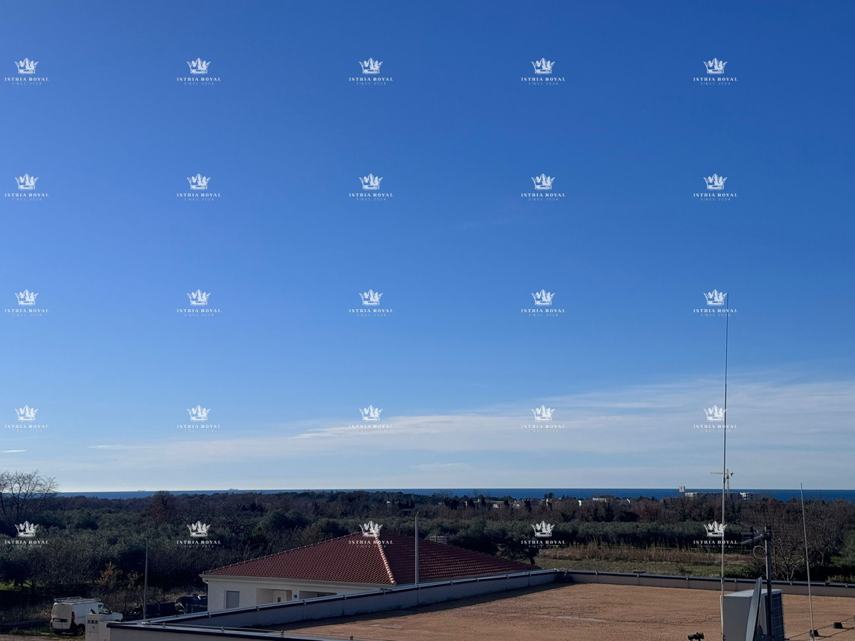 Istra, Finida, stanovanje 1SS+DB, 45 m2, terasa 20 m2, 2 parkirni mesti, pogled na morje