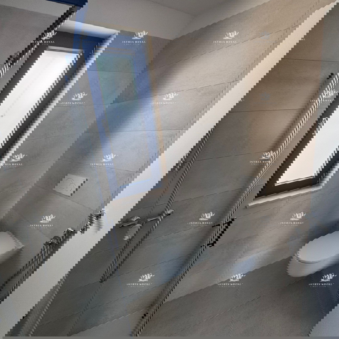 Istra, Finida, stanovanje 1SS+DB, 45 m2, terasa 20 m2, 2 parkirni mesti, pogled na morje