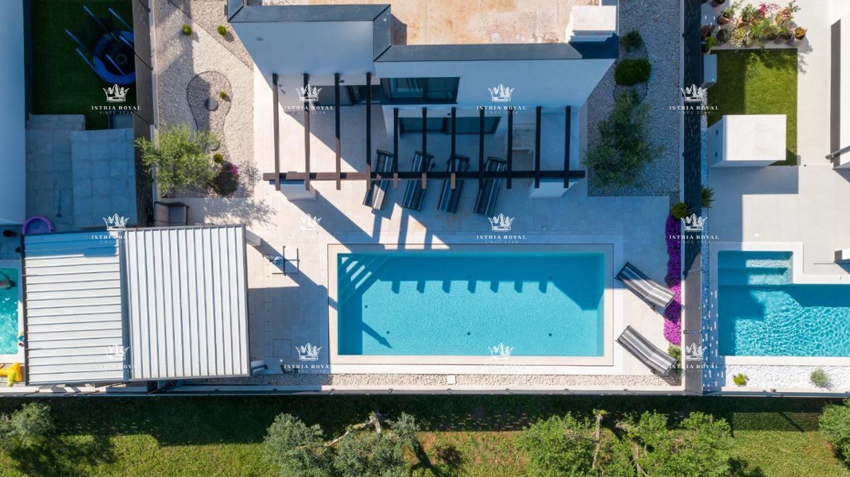 ISTRA, GALIŽANA – Luksuzna samostojna hiša s bazenom, 150 m², 3 spalni prostori – PRODAJA!