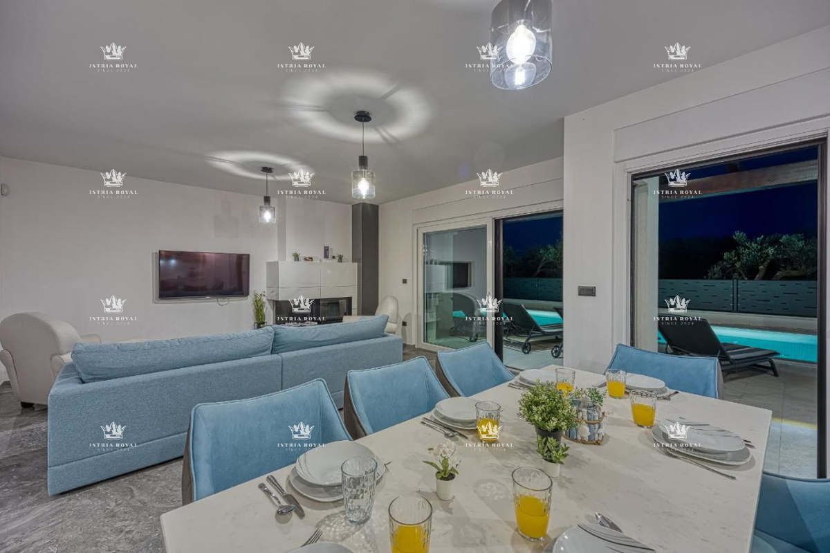ISTRA, GALIŽANA – Luksuzna samostojna hiša s bazenom, 150 m², 3 spalni prostori – PRODAJA!