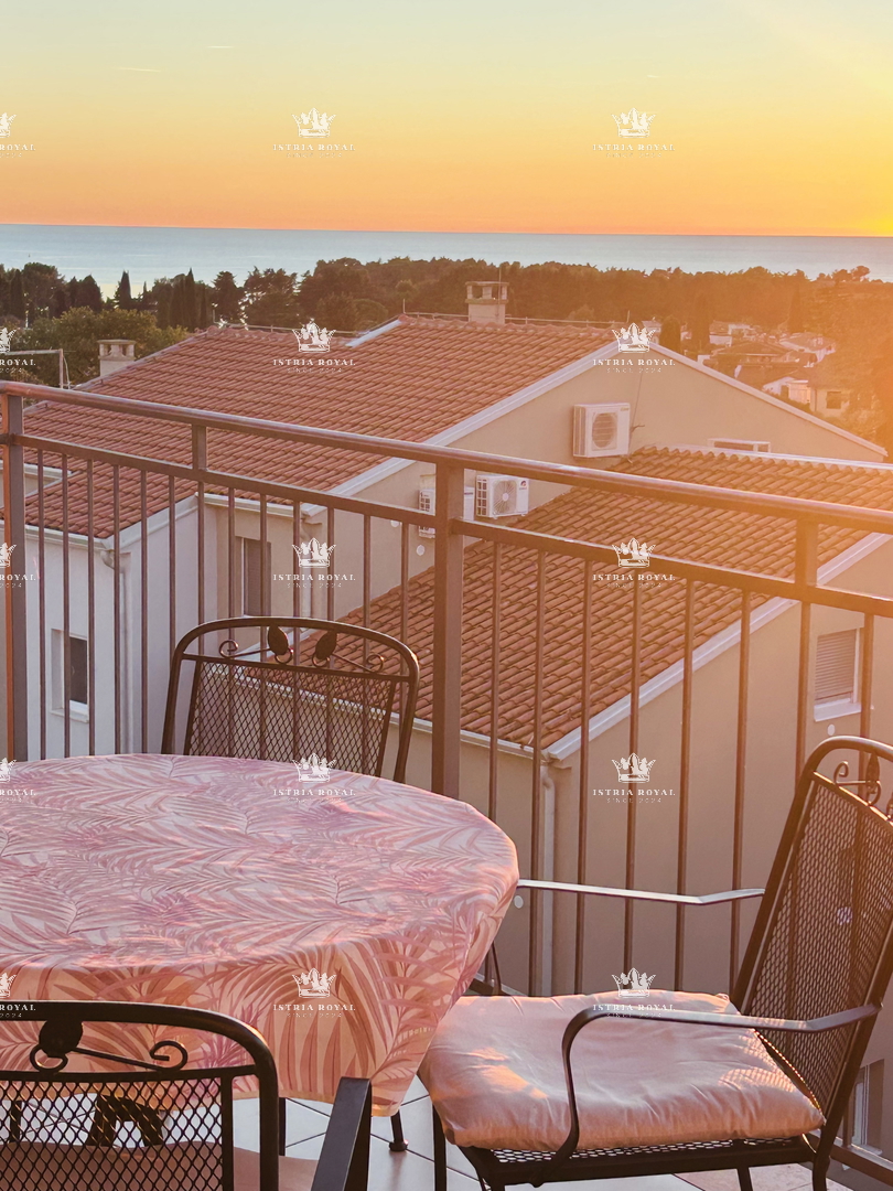 Luksuzni penthouse v Novigradu – 102 m² + terasa s pogledom na morje, 2 parkirni mesti