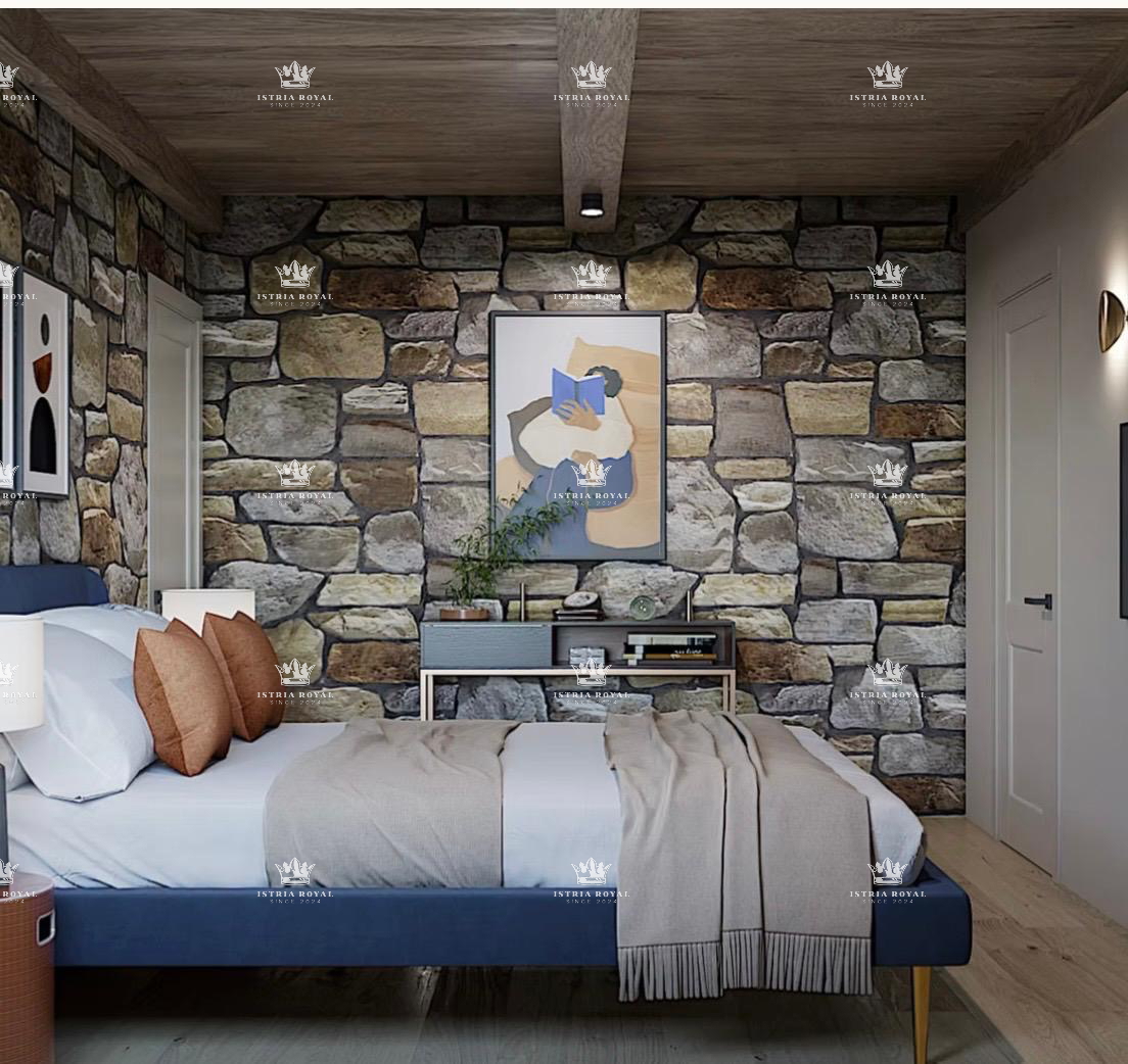 Istra, Kastelir, Rojci, obnovljena stara istrska hiša 183 m2 z bazenom, zemljišče 153 m2, pogled na morje, vinska klet, savna