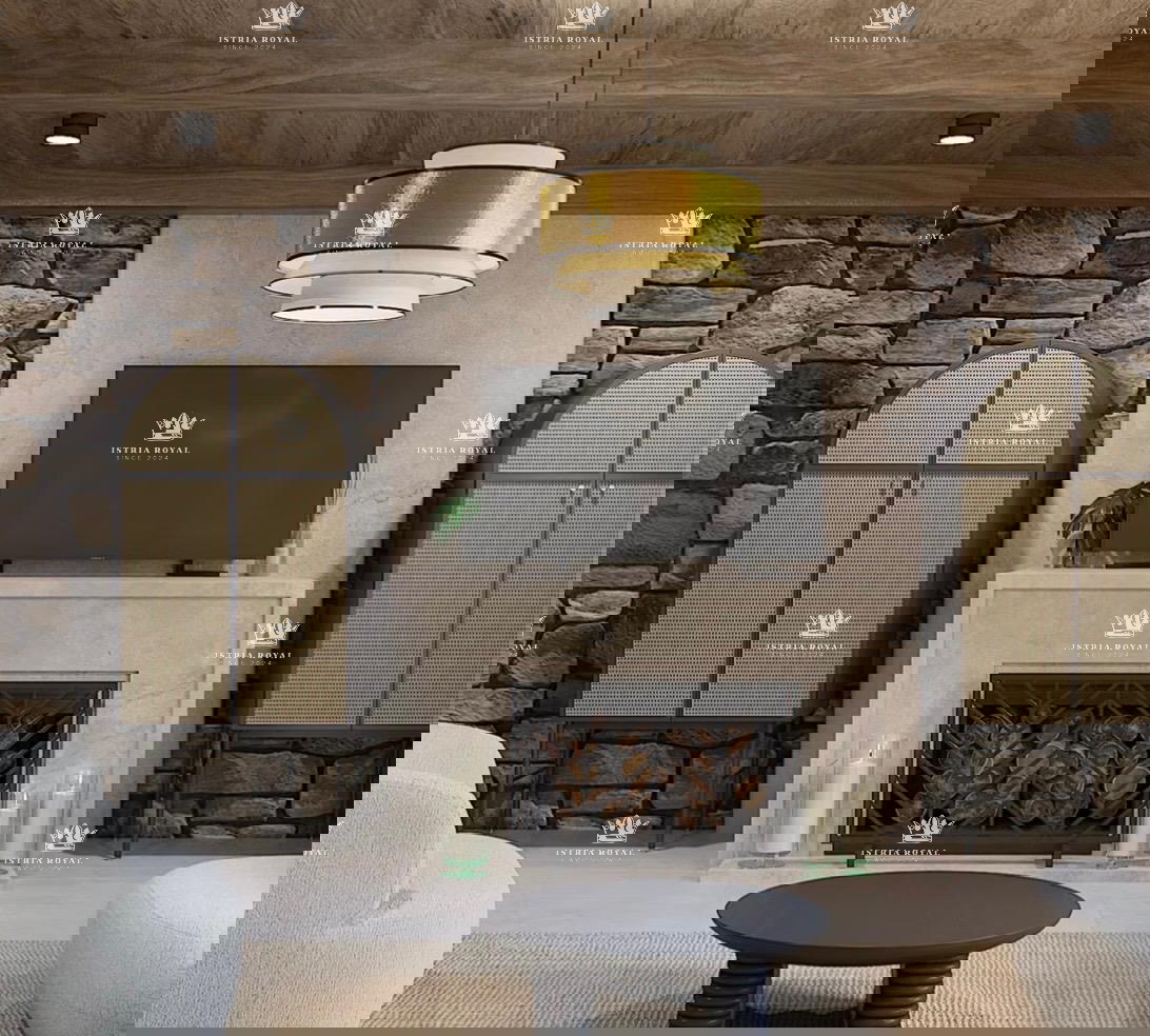 Istra, Kastelir, Rojci, obnovljena stara istrska hiša 183 m2 z bazenom, zemljišče 153 m2, pogled na morje, vinska klet, savna