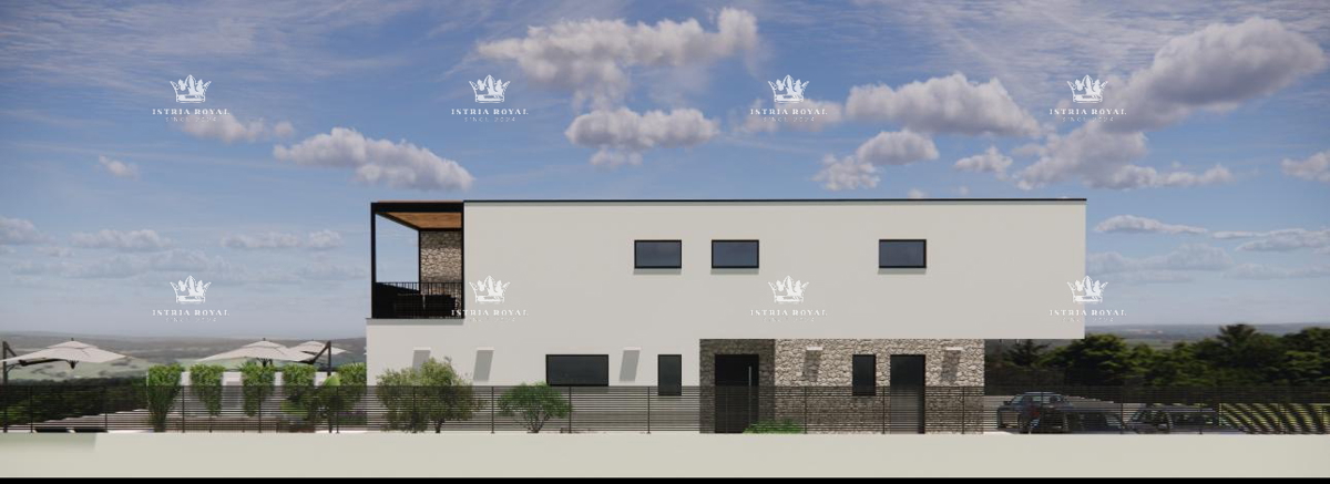 Umag, Valica, luksuzni duplex z bazenom 143 m2, 3SS+DB