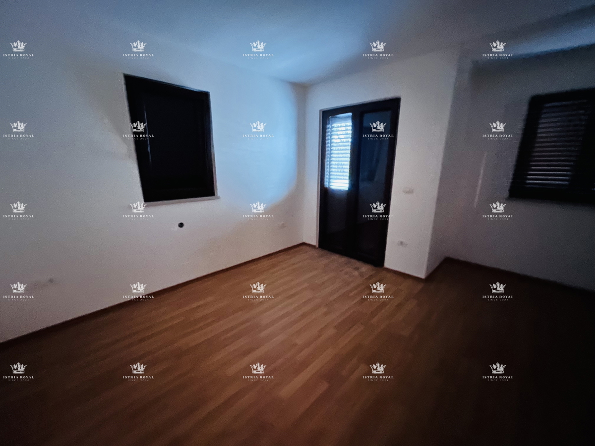 Istra, Bašanija, stanovanje 2S+DB, 93 m2, tri terase, miren del naselja