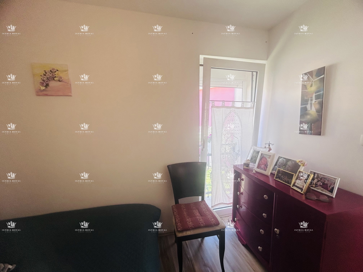 Istra, Brtonigla, stanovanje 102,19 m2, 2 spalnici + dnevna soba, terasa, pogled na morje