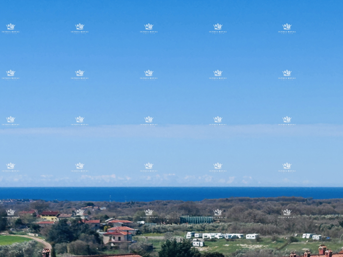 Istra, Brtonigla, stanovanje 102,19 m2, 2 spalnici + dnevna soba, terasa, pogled na morje