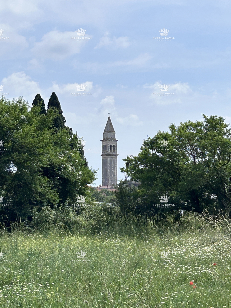 Istra, Vodnjan, gradbena parcela 12.642 m2, stanovanjsko-poslovna cona, center, razgled