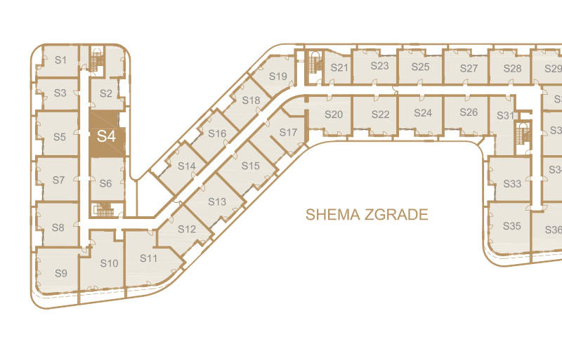 Luksuzno stanovanje S4 v prvem nadstropju – La Mula Poreč | Novo stanovanje 55,25 m² z dvema spalnima prostoroma