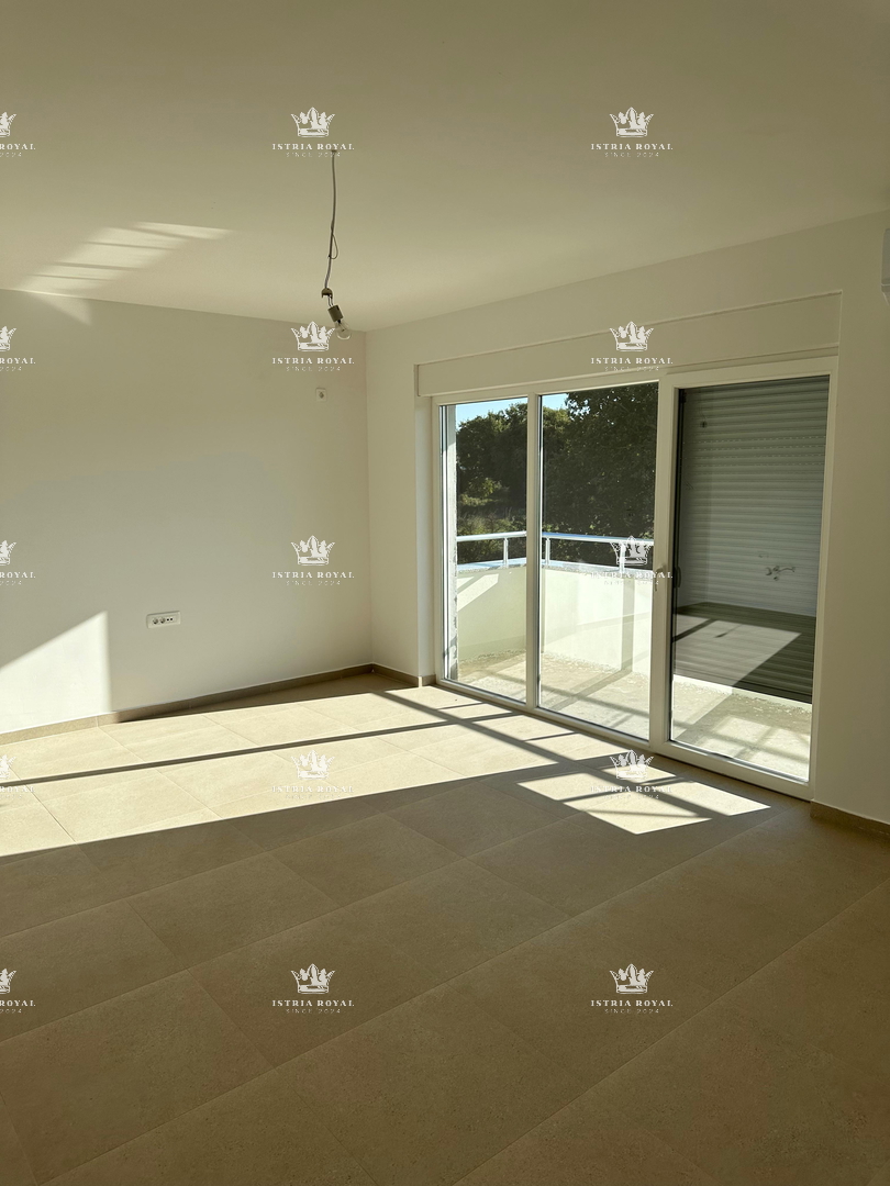 Istra, Medulin, stanovanje 62 m2, 2SS+DB, novogradnja, parkirišče