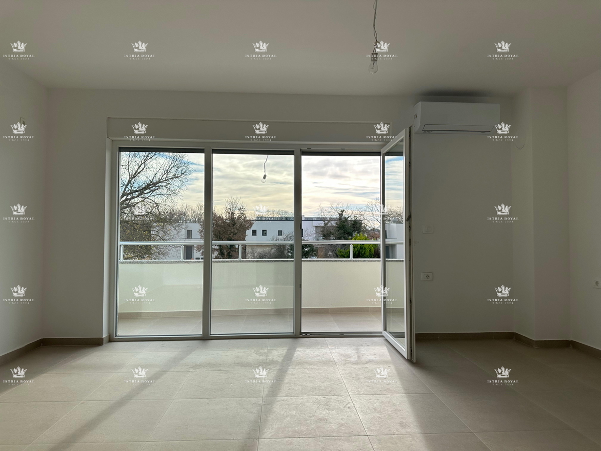 Istra, Medulin, stanovanje 62 m2, 2SS+DB, novogradnja, parkirišče