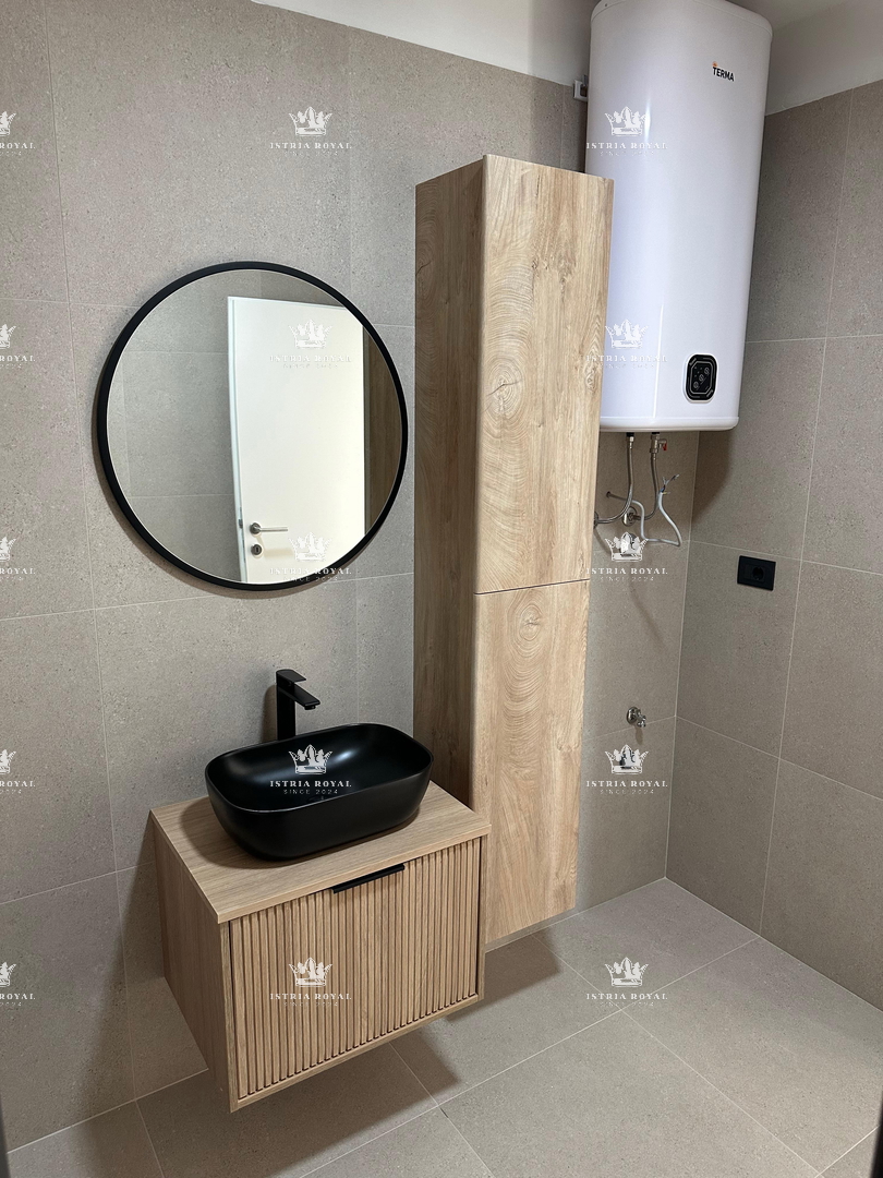 Istra, Medulin, stanovanje 62 m2, 2SS+DB, novogradnja, parkirišče