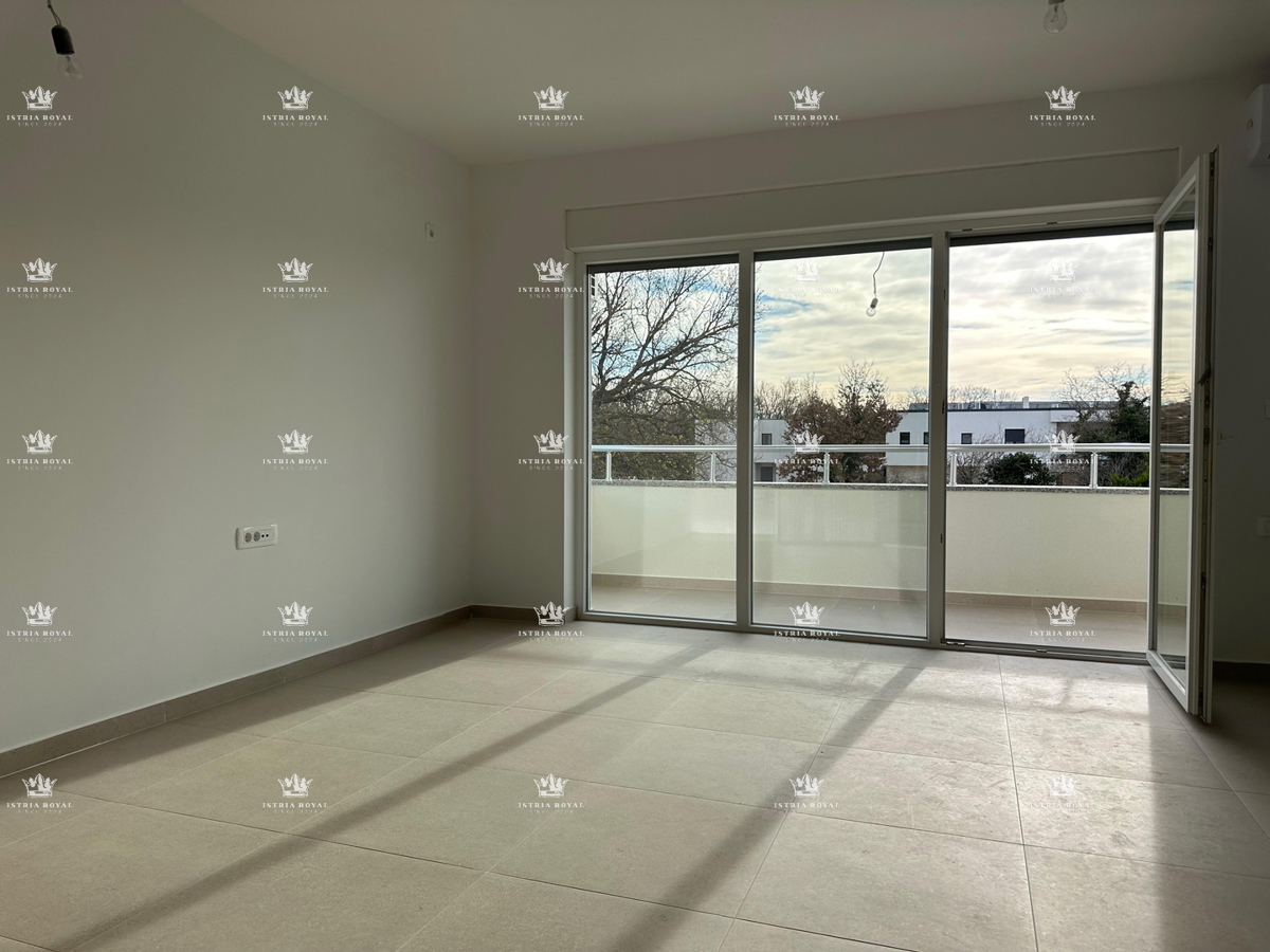 Istra, Medulin, stanovanje 62 m2, 2SS+DB, novogradnja, parkirišče