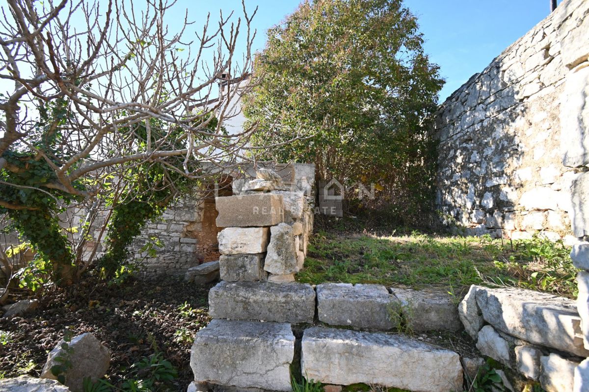 Center Vrsarja: Hiša za adaptacijo z velikim dvoriščem