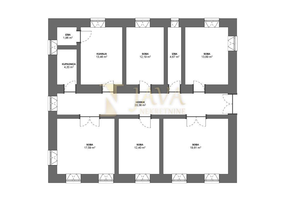 Stanovanje Bakar-dio, Bakar, 120m2