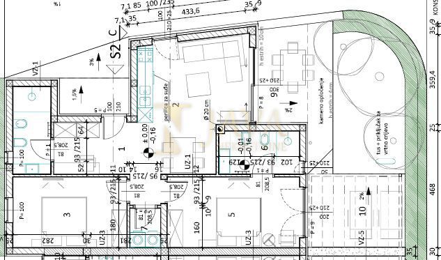 Stanovanje Zambratija, Umag, 86m2