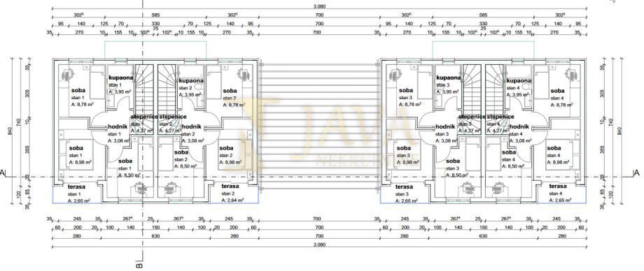 Zemljišče Viškovo, 1.101m2