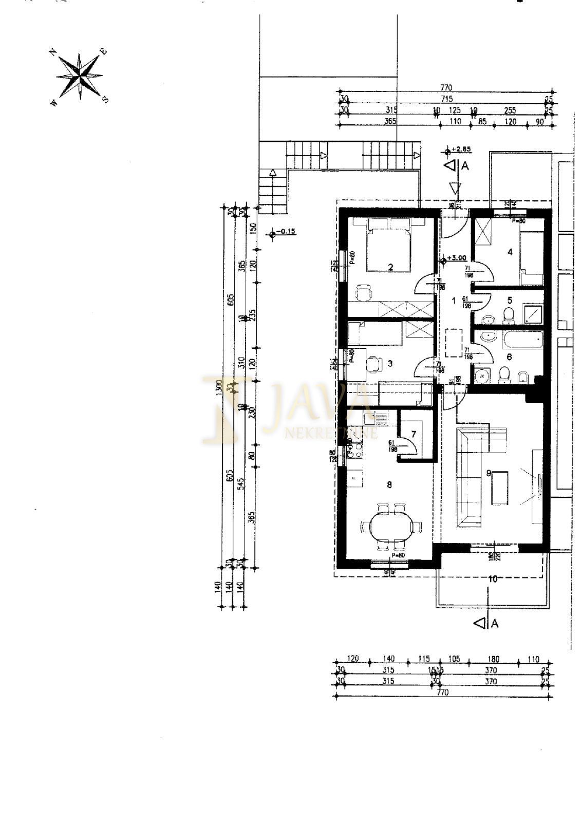 Stanovanje Jurdani, Matulji, 68m2