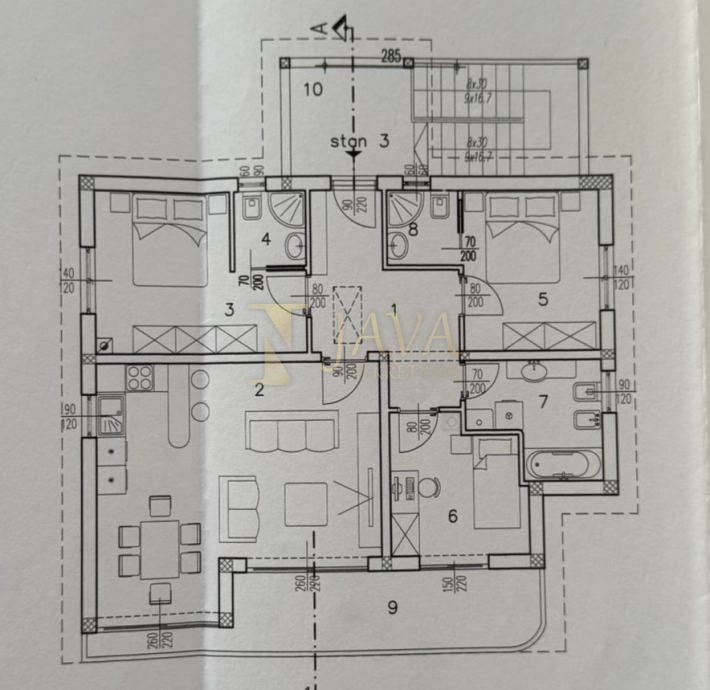 Stanovanje Matulji, 100m2