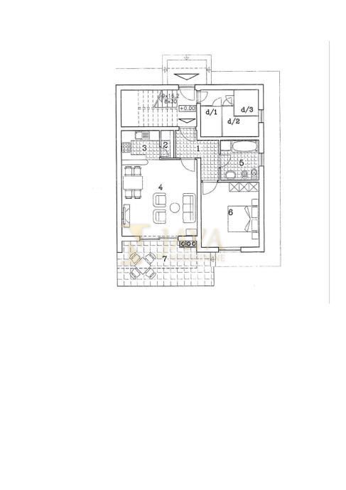 Stanovanje Jurdani, Matulji, 99m2