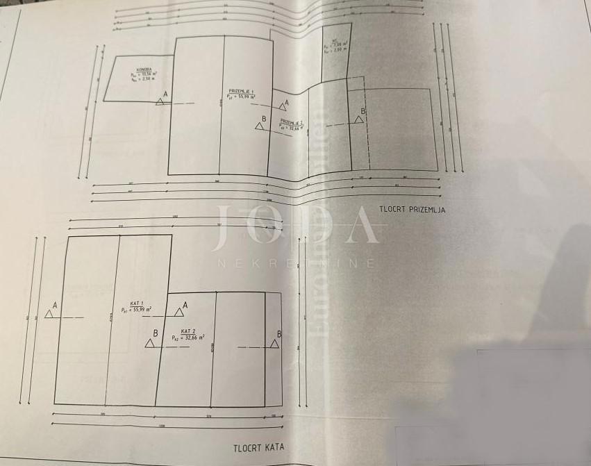 Stara hiša za adaptacijo s prekrasnim pogledom - otok Krk