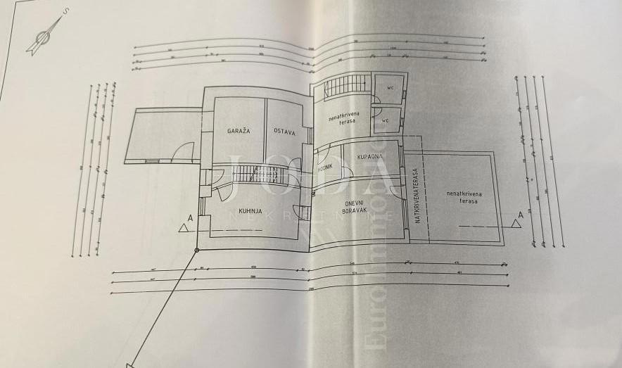 Stara hiša za adaptacijo s prekrasnim pogledom - otok Krk