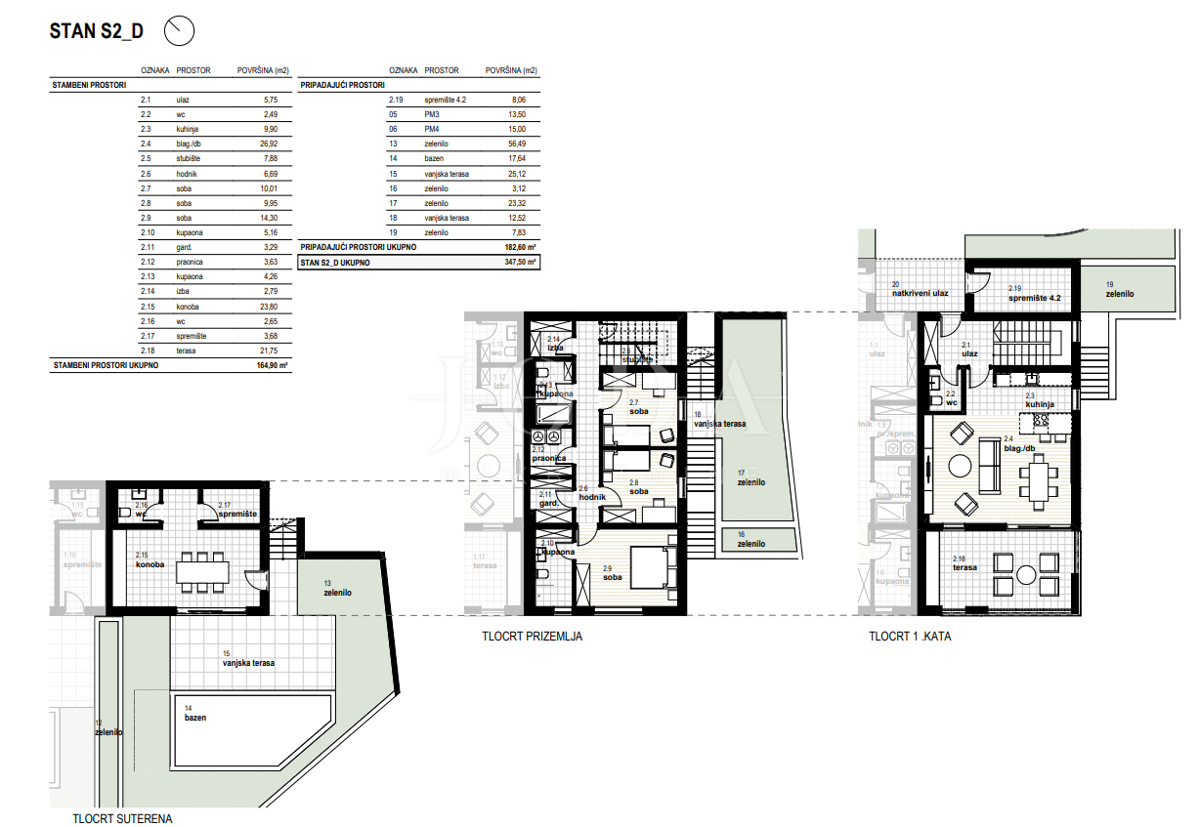 Stanovanje sa bazenom- Kostrena,