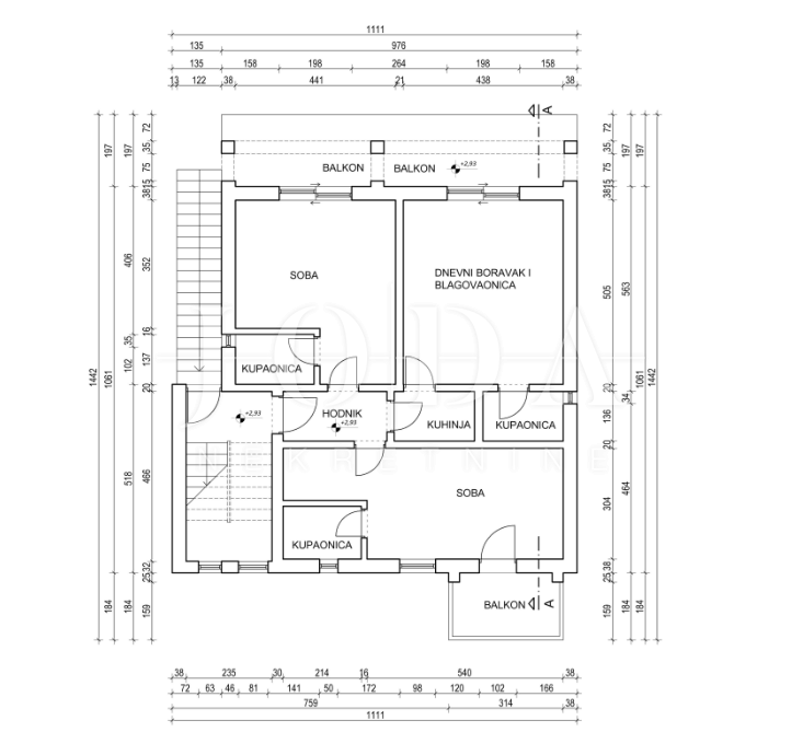 Investicijska priložnost – Apartmajska hiša z bazenom v Crikvenici