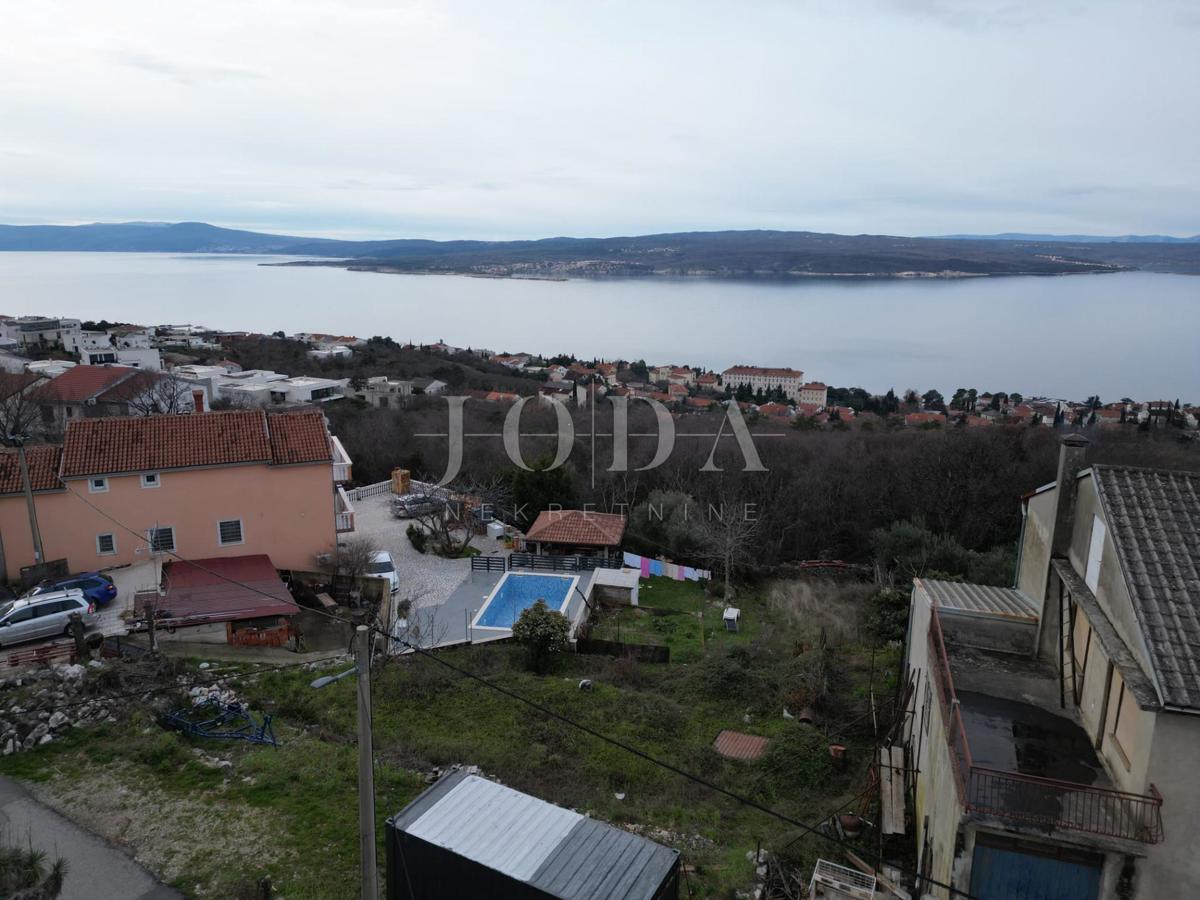 Zazidljivo zemljišče 430 m² s pogledom na morje – Crikvenica
