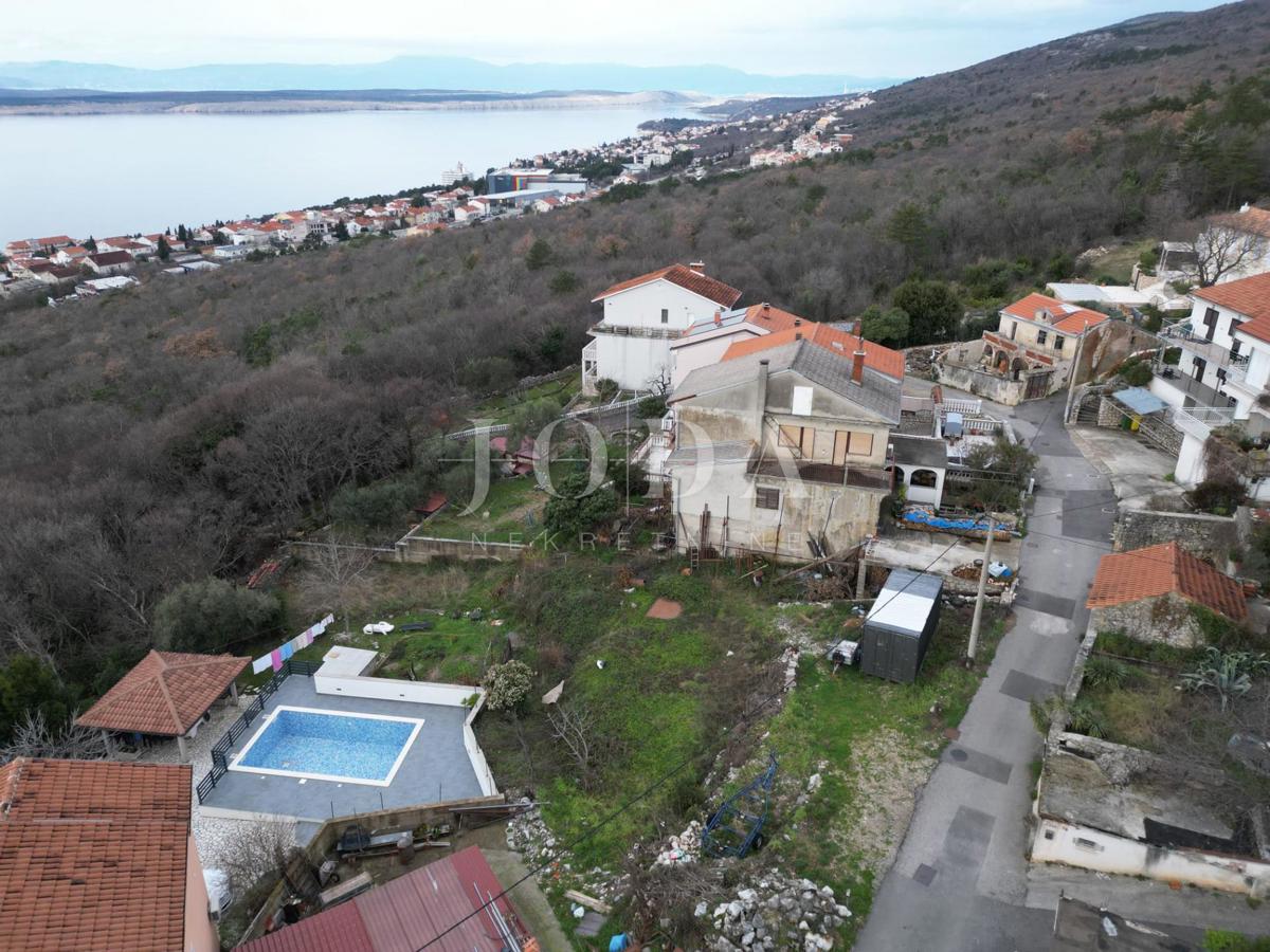 Zazidljivo zemljišče 430 m² s pogledom na morje – Crikvenica