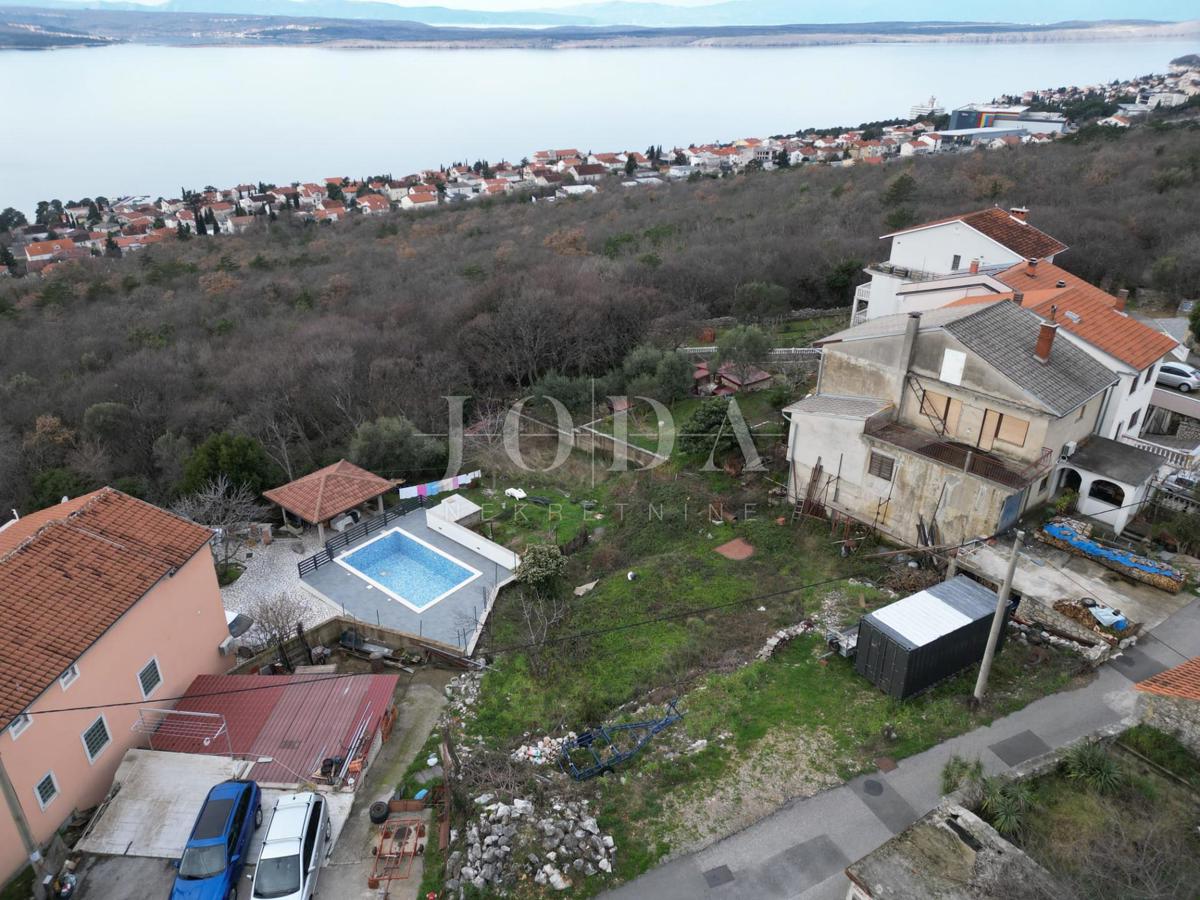 Zazidljivo zemljišče 430 m² s pogledom na morje – Crikvenica