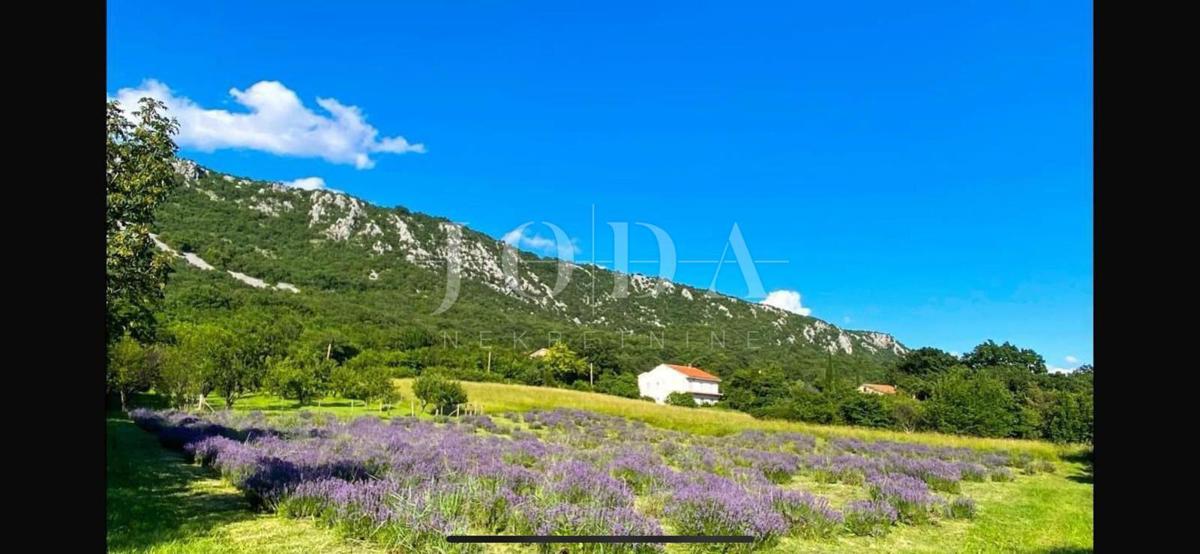 Stavbno zemljišče 1.250 m² z dovoljenjem in temelji – Bribir, pogled na morje