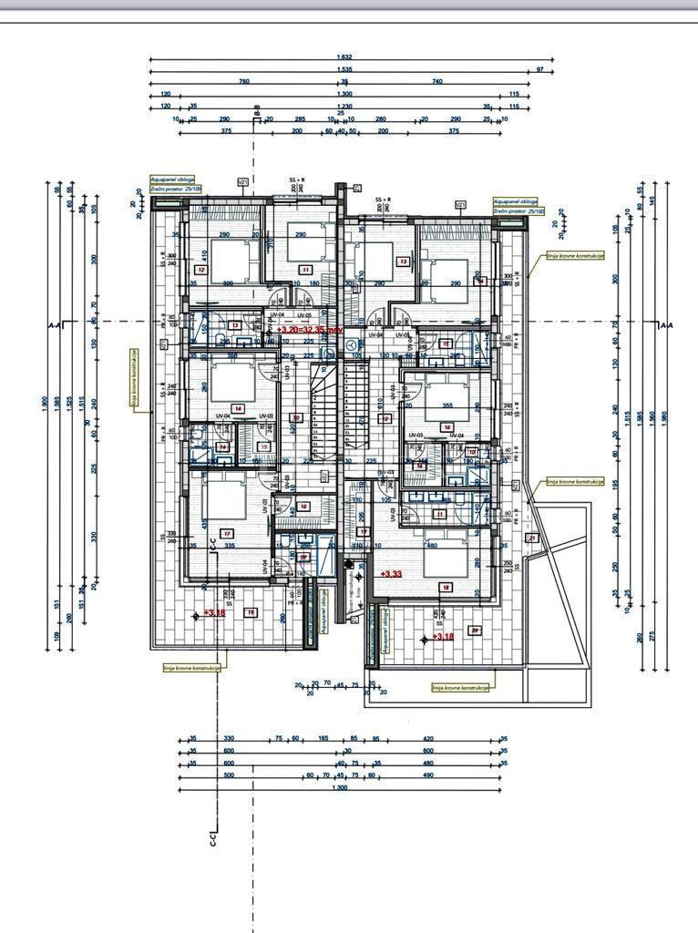 Luksuzna dvojna kuća u blizini mora s pogledom na more