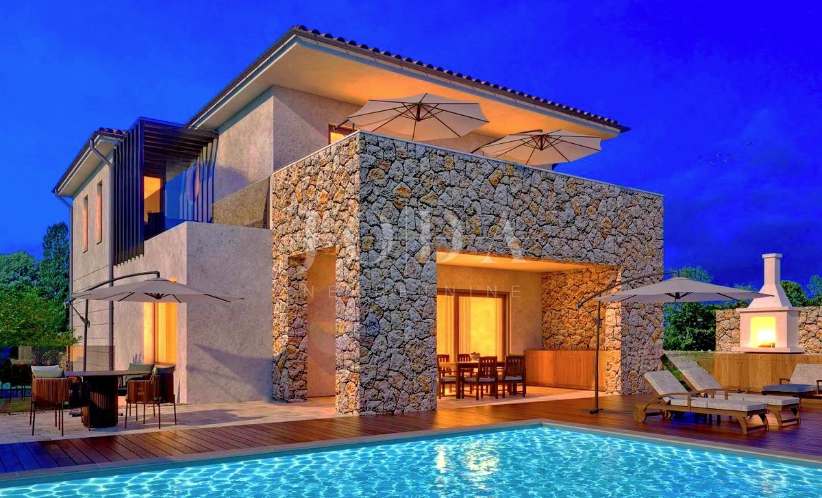 Dva građevinska zemljišta s pogledom na more, otok Krk