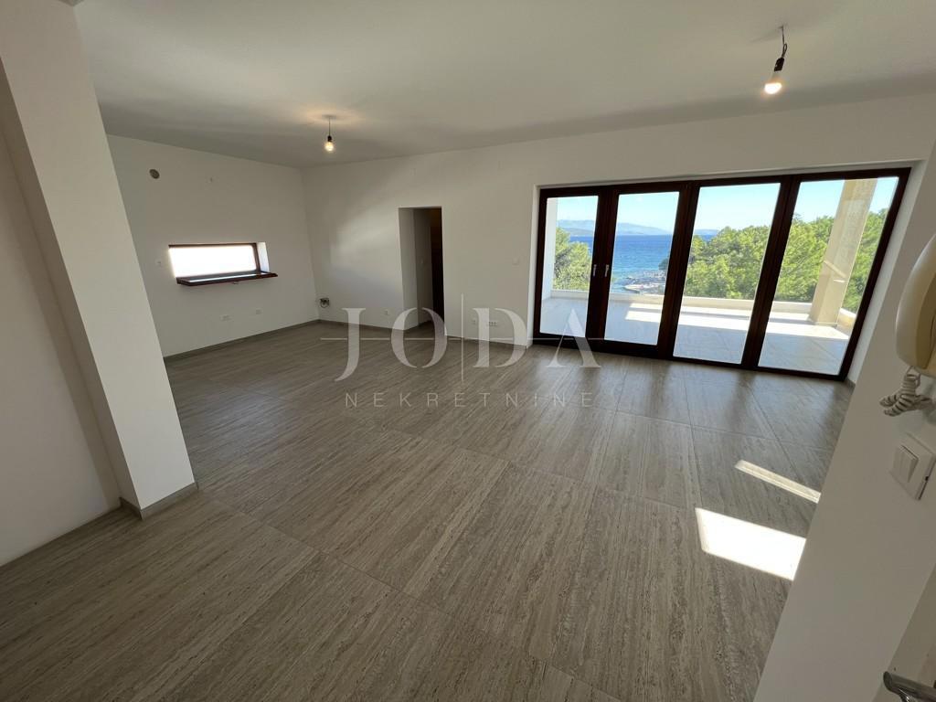 Penthouse prva vrsta do plaže, Krk