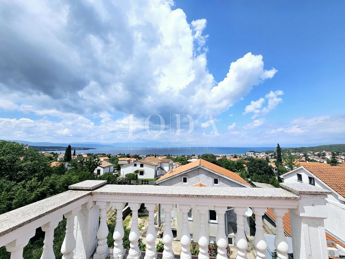 Apartma z odprtim pogledom na morje - Malinska