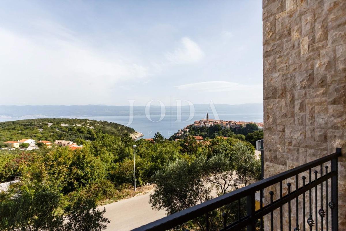 Apartma z odprtim pogledom na morje v Vrbniku