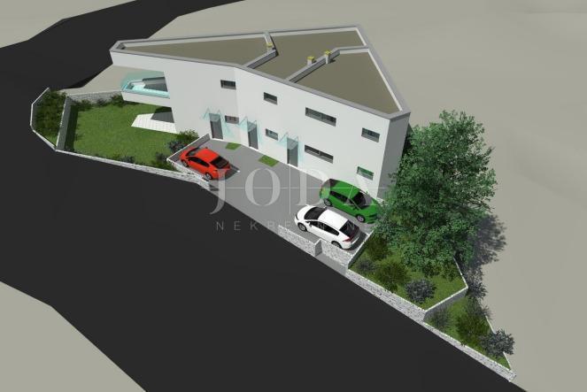 Apartma s pogledom na morje in vrtom, novogradnja, Punat
