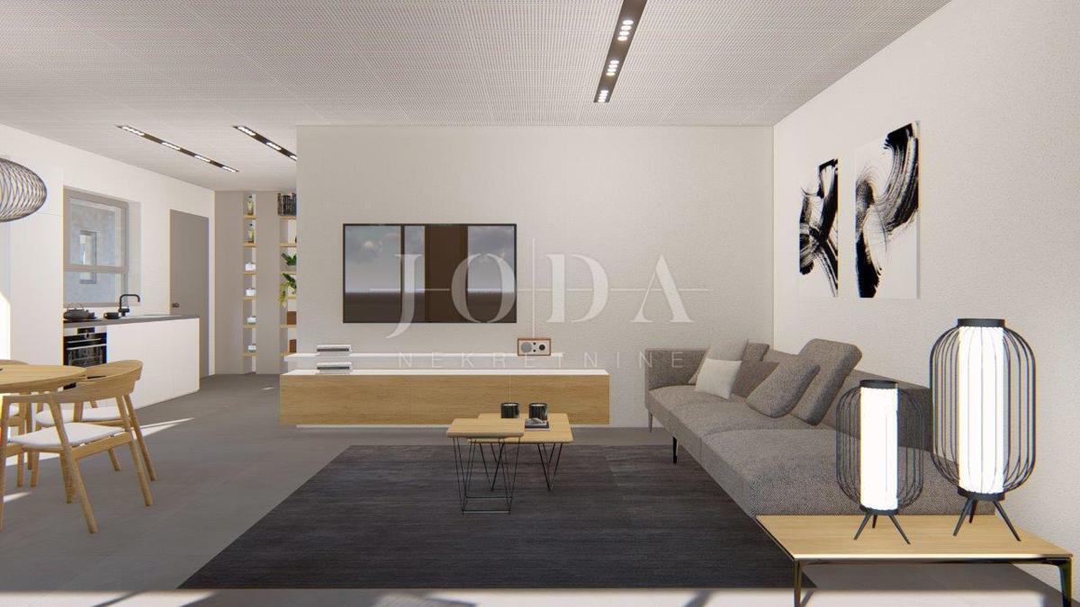 Čudovito stanovanje s pogledom na Kvarnerski zaliv v Omišlju